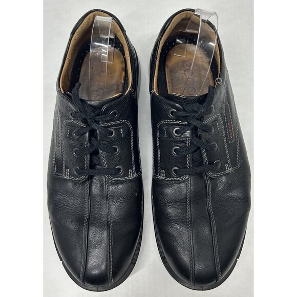 Ecco Dress Shoes Mens Eu 46/US 12-12.5 fusion black Comfort Arch Support Leather main image 7